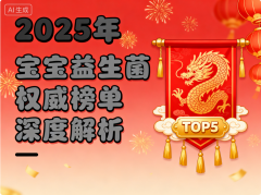 宝宝益生菌推荐牌子有哪些 2025年热门品牌种草排行榜